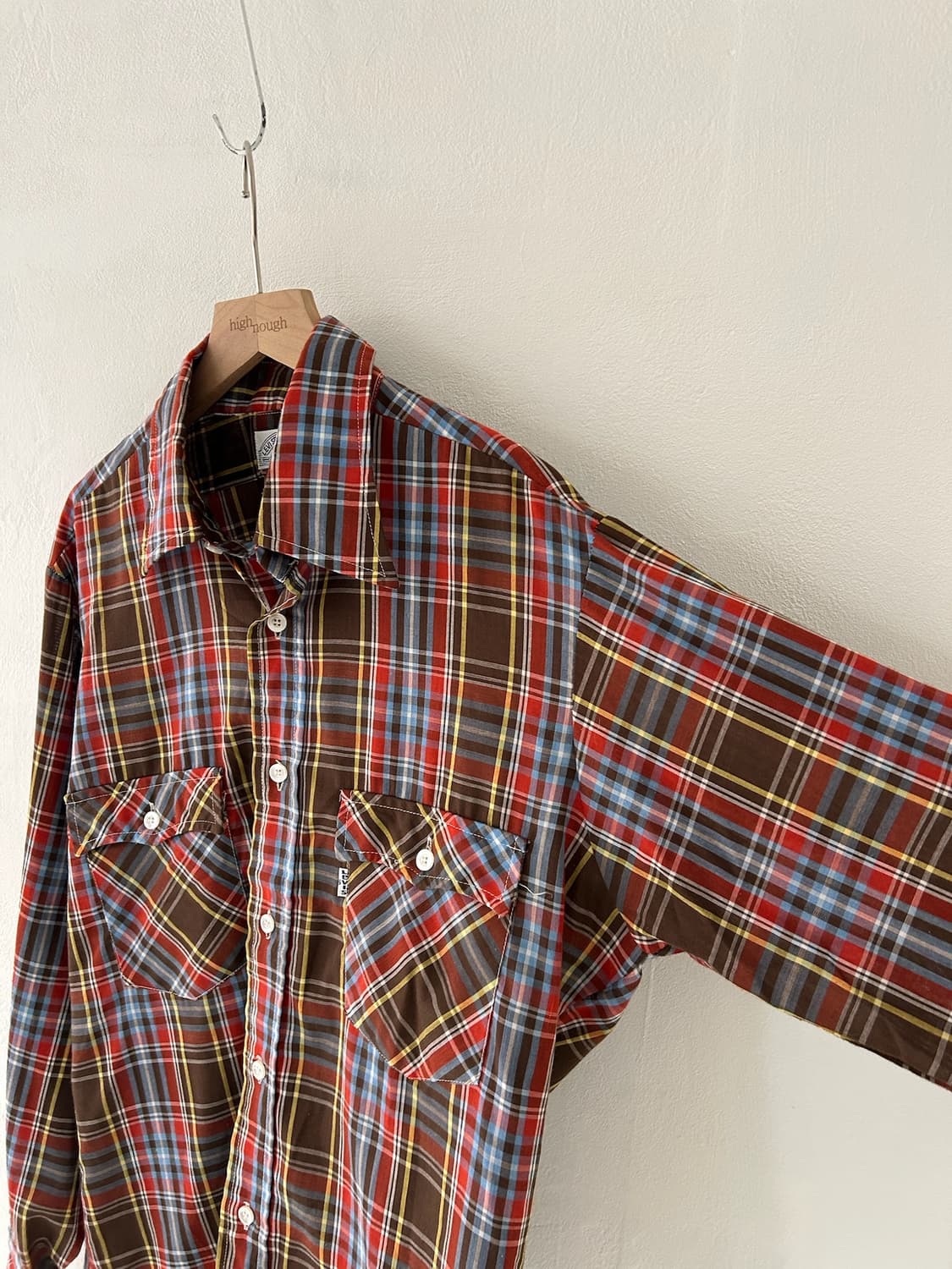 80's vtg Levis  2pocket  Work  shirt. 상품이미지2