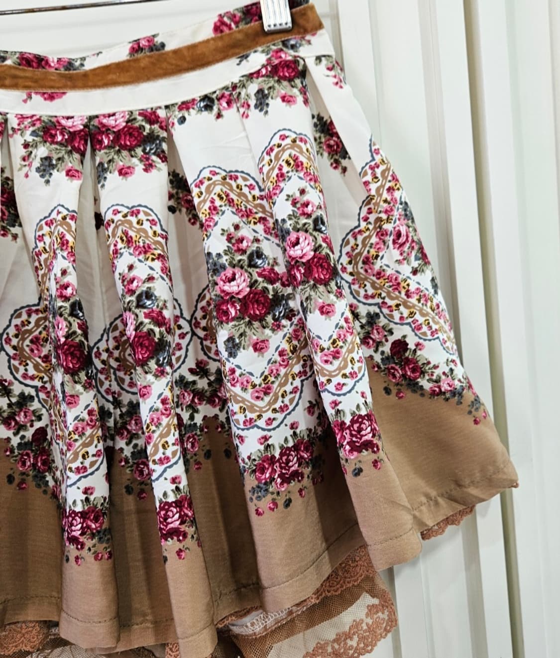 Liz Lisa 리즈리사 플라워 초코무드 큐롯 스커트 상품이미지3