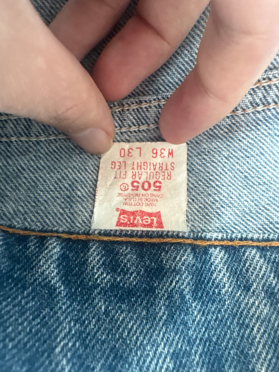 리바이스 505 90s w36 상품이미지6