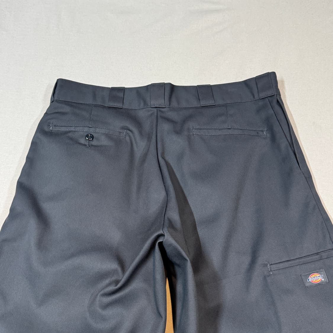36inch) 디키즈 더블니 루즈핏 차콜 그레이 면바지 치노팬츠 상품이미지5