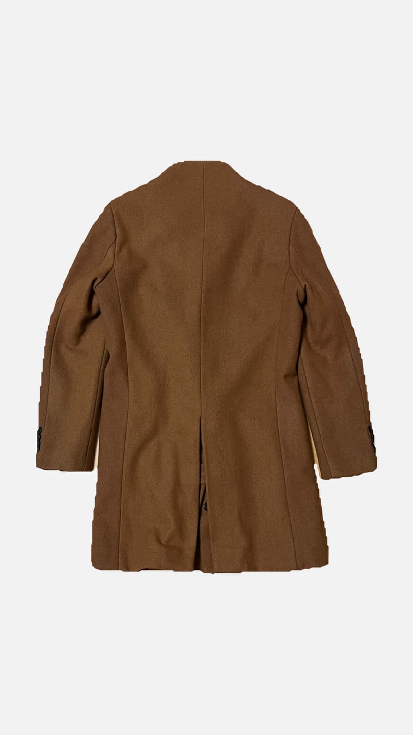 Attachment 어태치먼트 스탠드 카라 히든 버튼 코트 상품이미지2