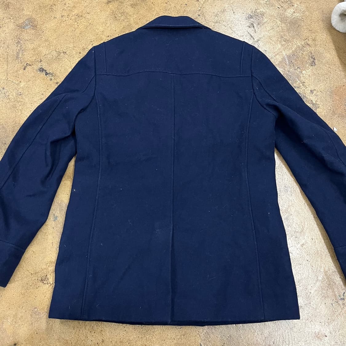 [정품] HUGO 네이비 더블 버튼 코트 b18 상품이미지4