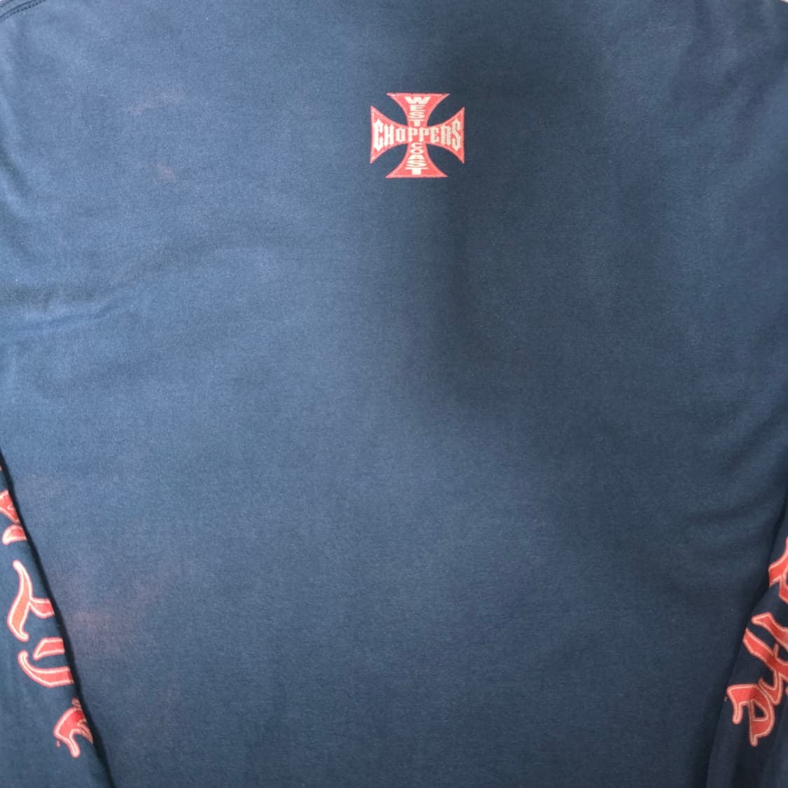 [2XL] 빈티지 WCC 웨스트 코스트 차퍼스 폰트 롱슬리브 네이비 상품이미지8
