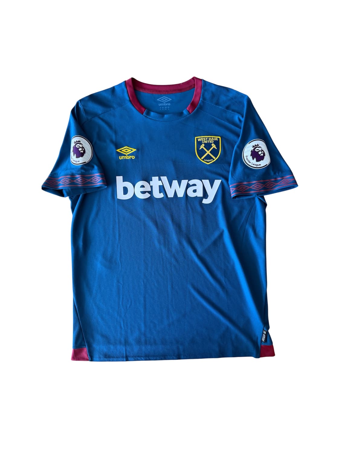 [2XL/110]18-19 웨스트햄 어웨이 치차리토 WHM18AS022U 상품이미지2