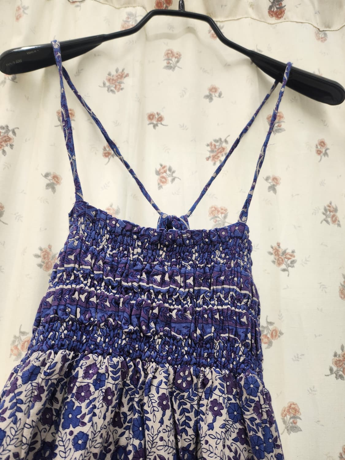 끈나시 플라워 원피스  상품이미지3