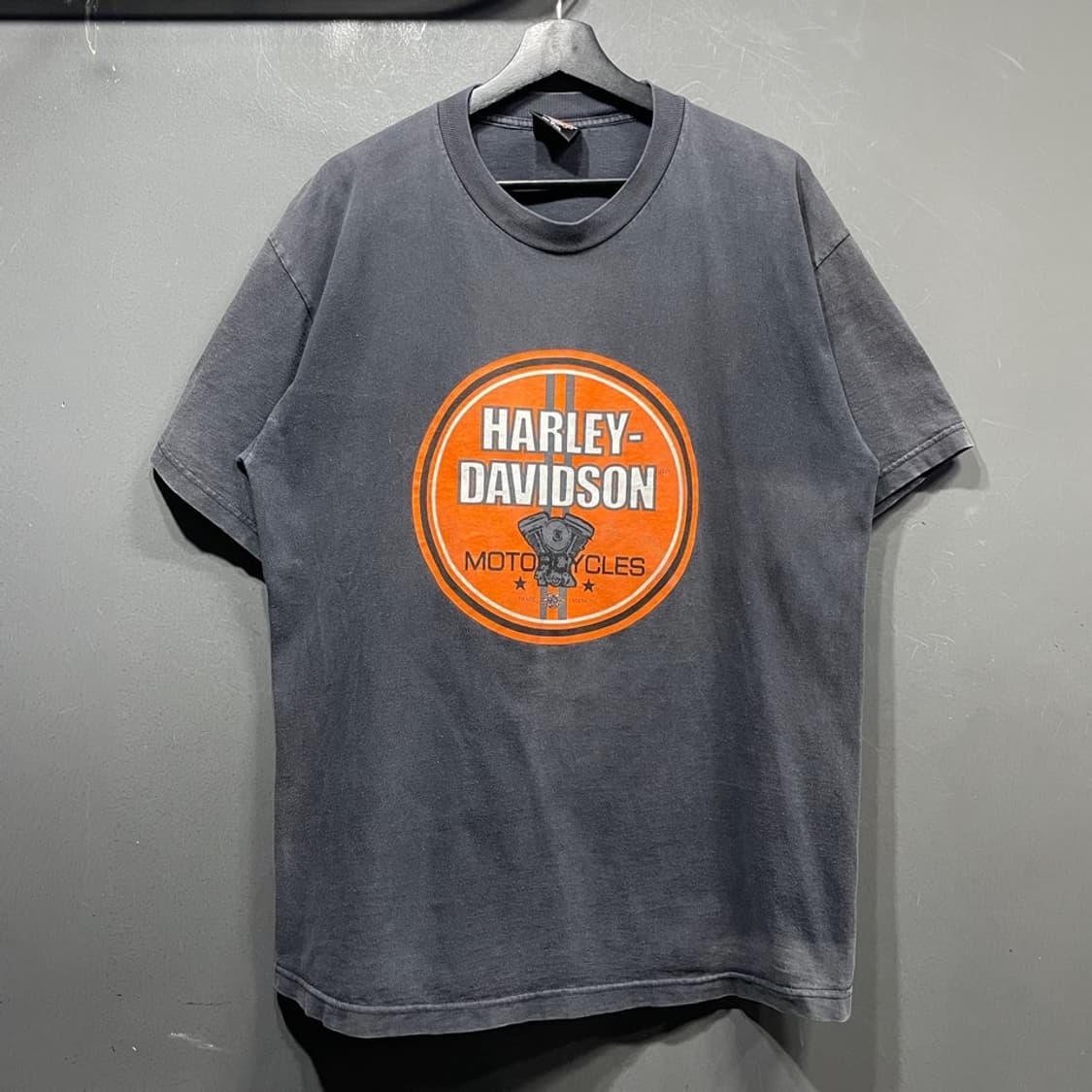 할리데비이슨 올드스쿨 빅로고 반팔티 상품이미지2