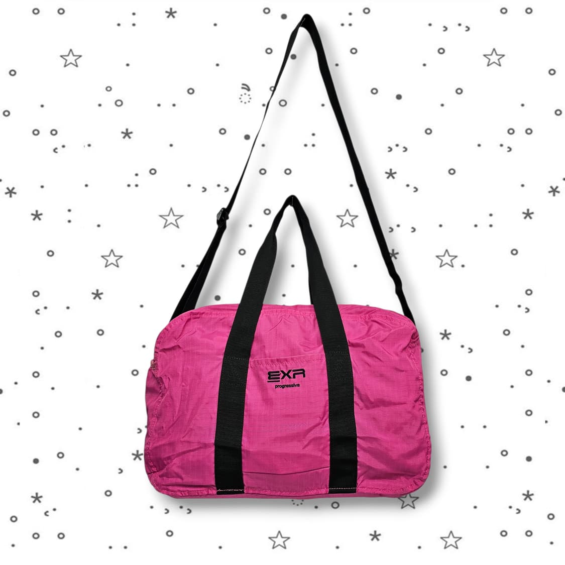 EXR 핫핑크 크로스백 상품이미지1