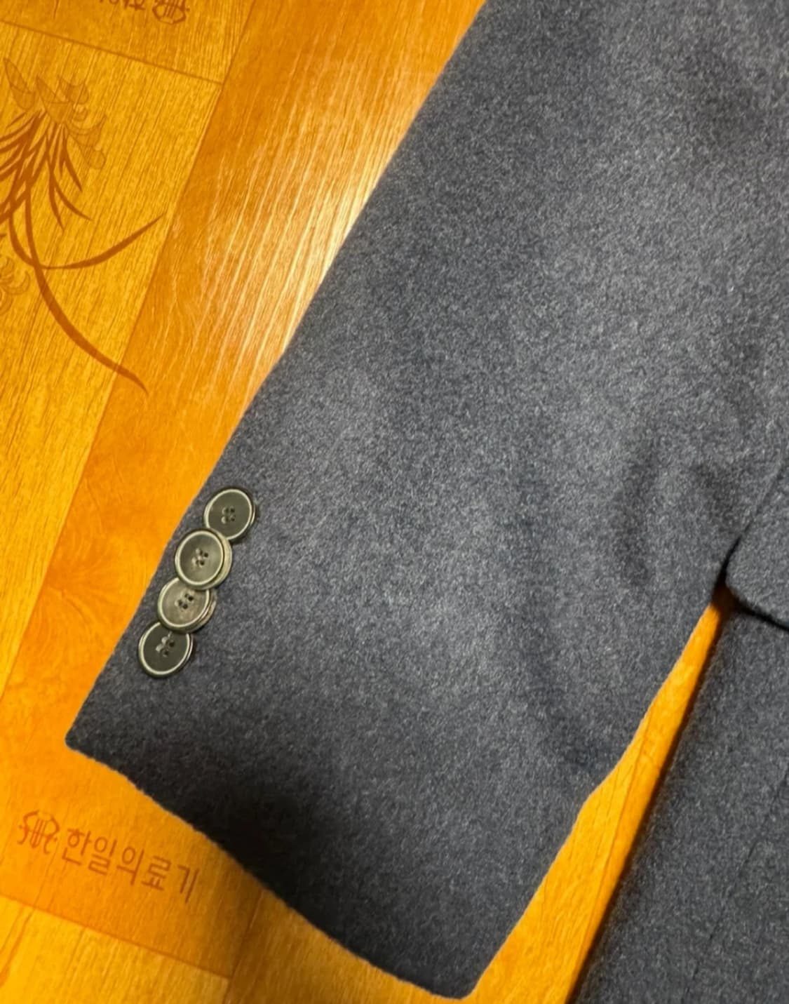 [100]국내양복점제작 블루그레이 비스포크 캐시미어코트 상품이미지4