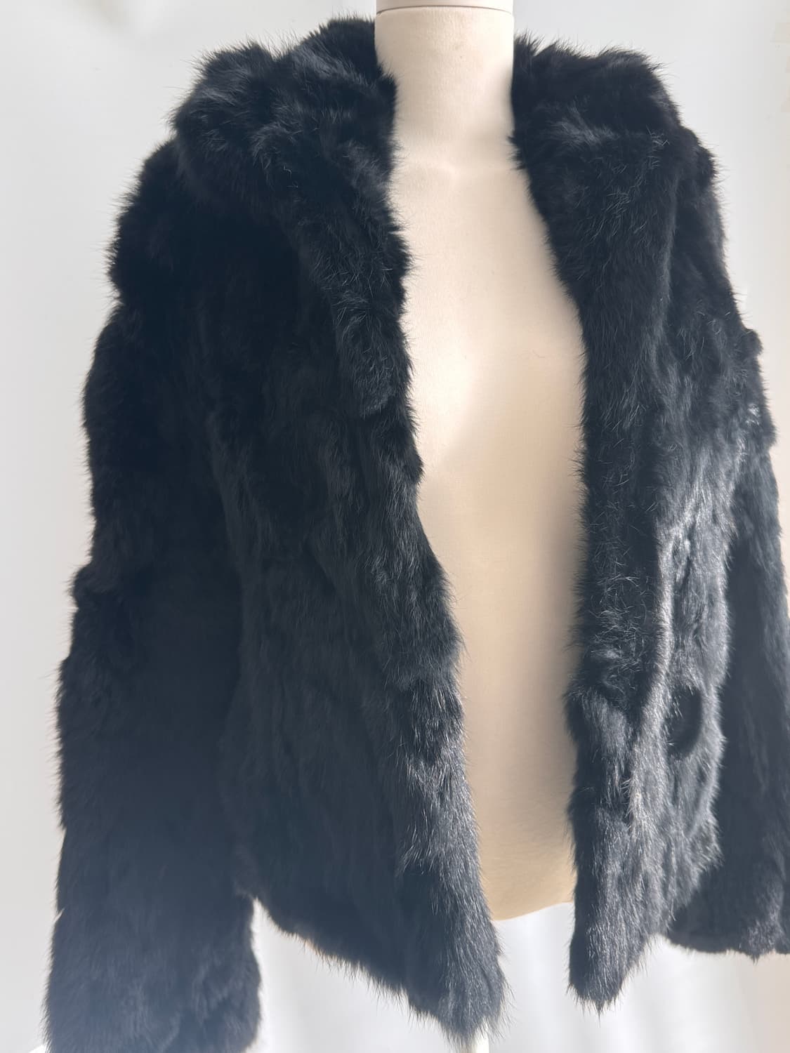 빈티지펑크 고스펑크 나나깔 블랙 리얼퍼자켓  상품이미지2