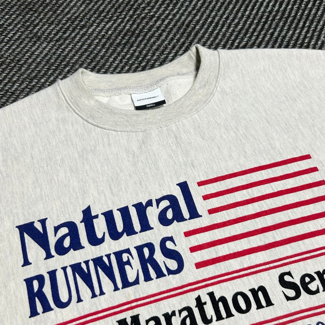 [M] Outstanding 아웃스탠딩 오트밀 v.s.c 맨투맨 상품이미지5