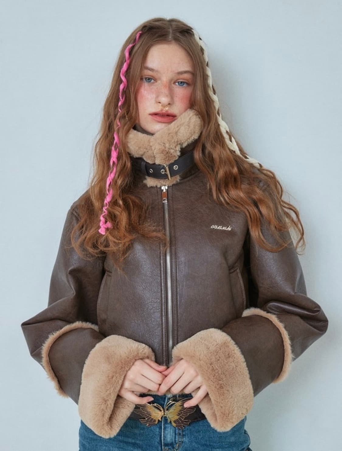 크랭크 무스탕 상품이미지1