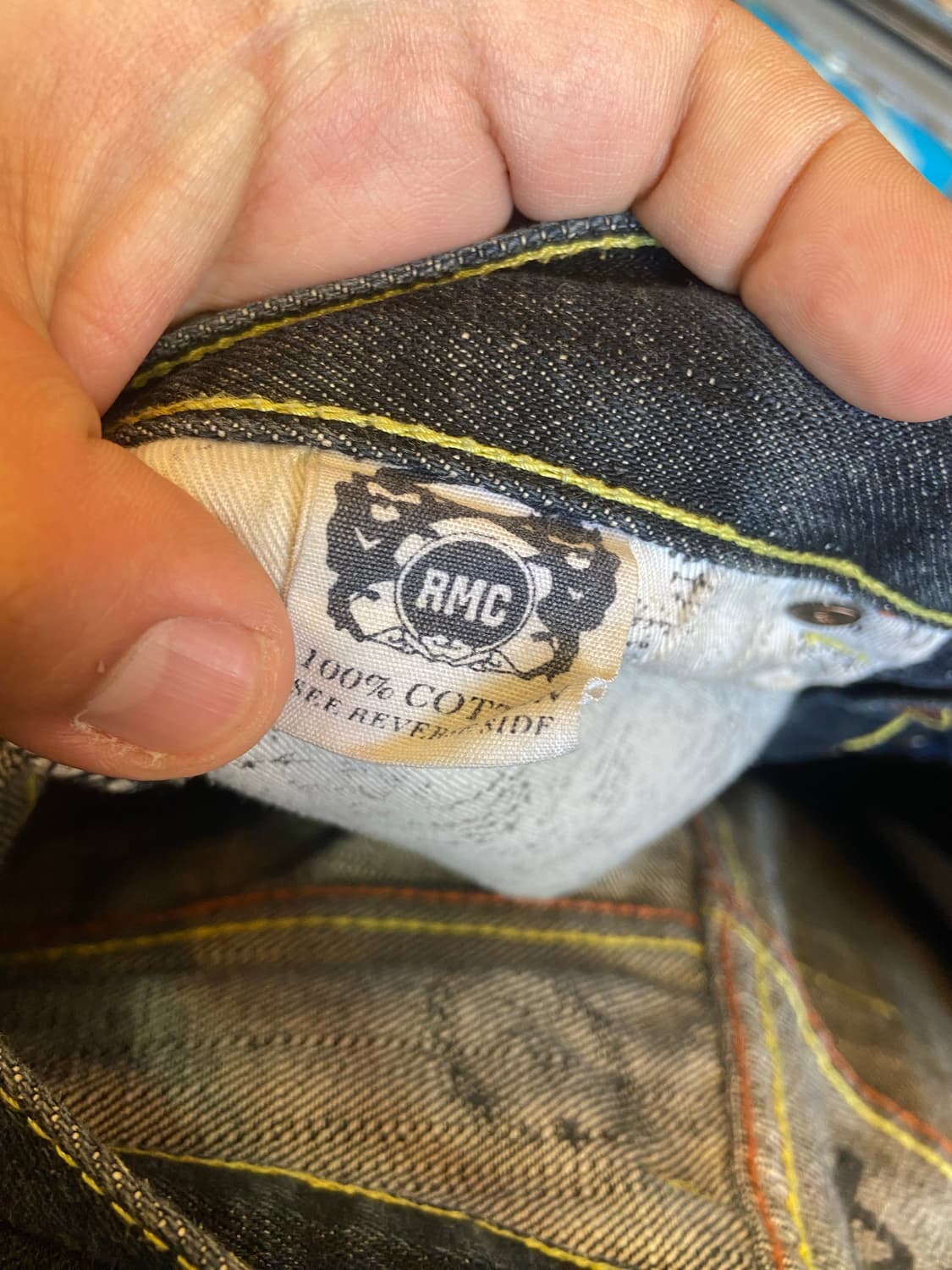 34) 레드몽키컴퍼니 본디지 셀비지 진 상품이미지8