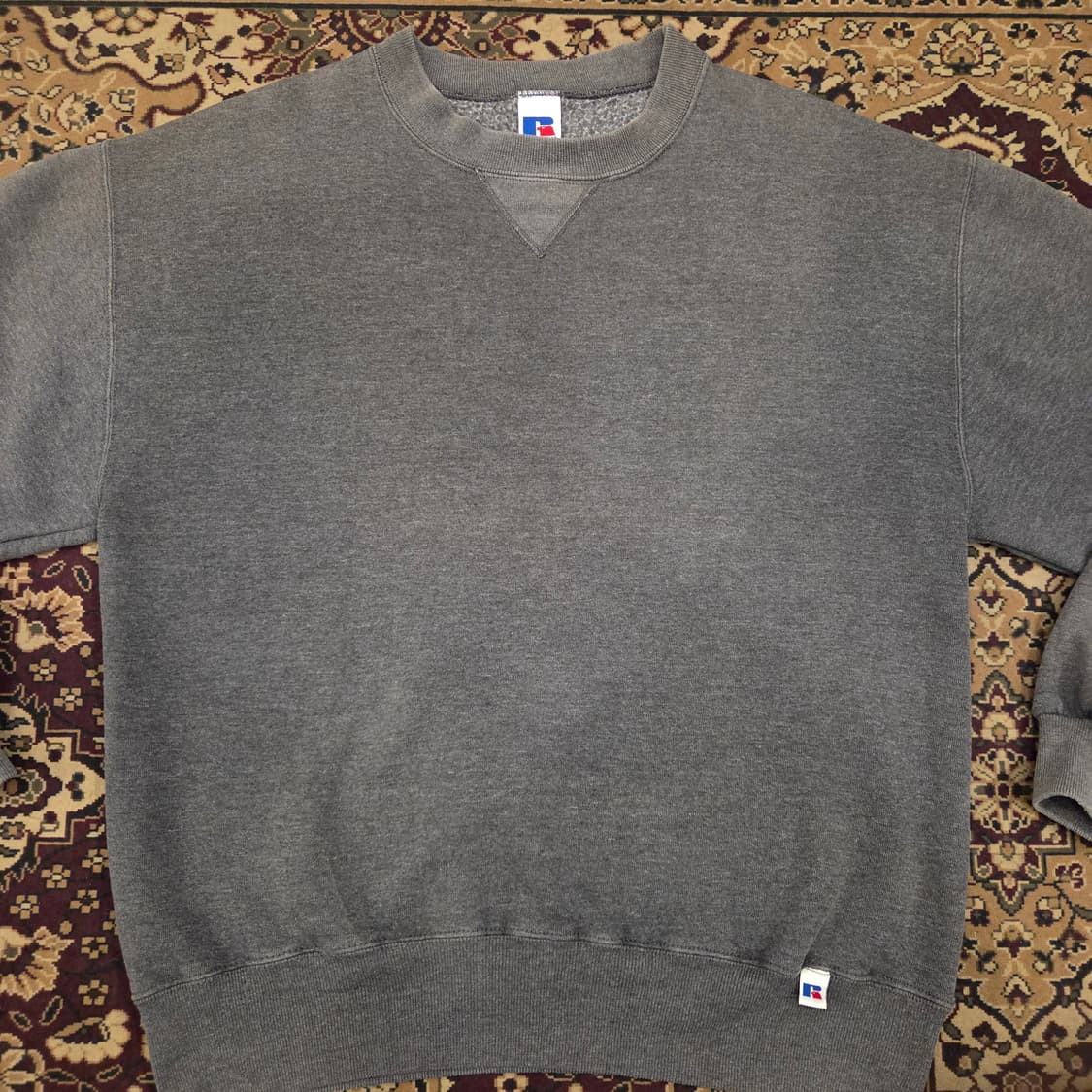 90s 빈티지 러셀 스웻셔츠 다크 그레이 M 상품이미지3