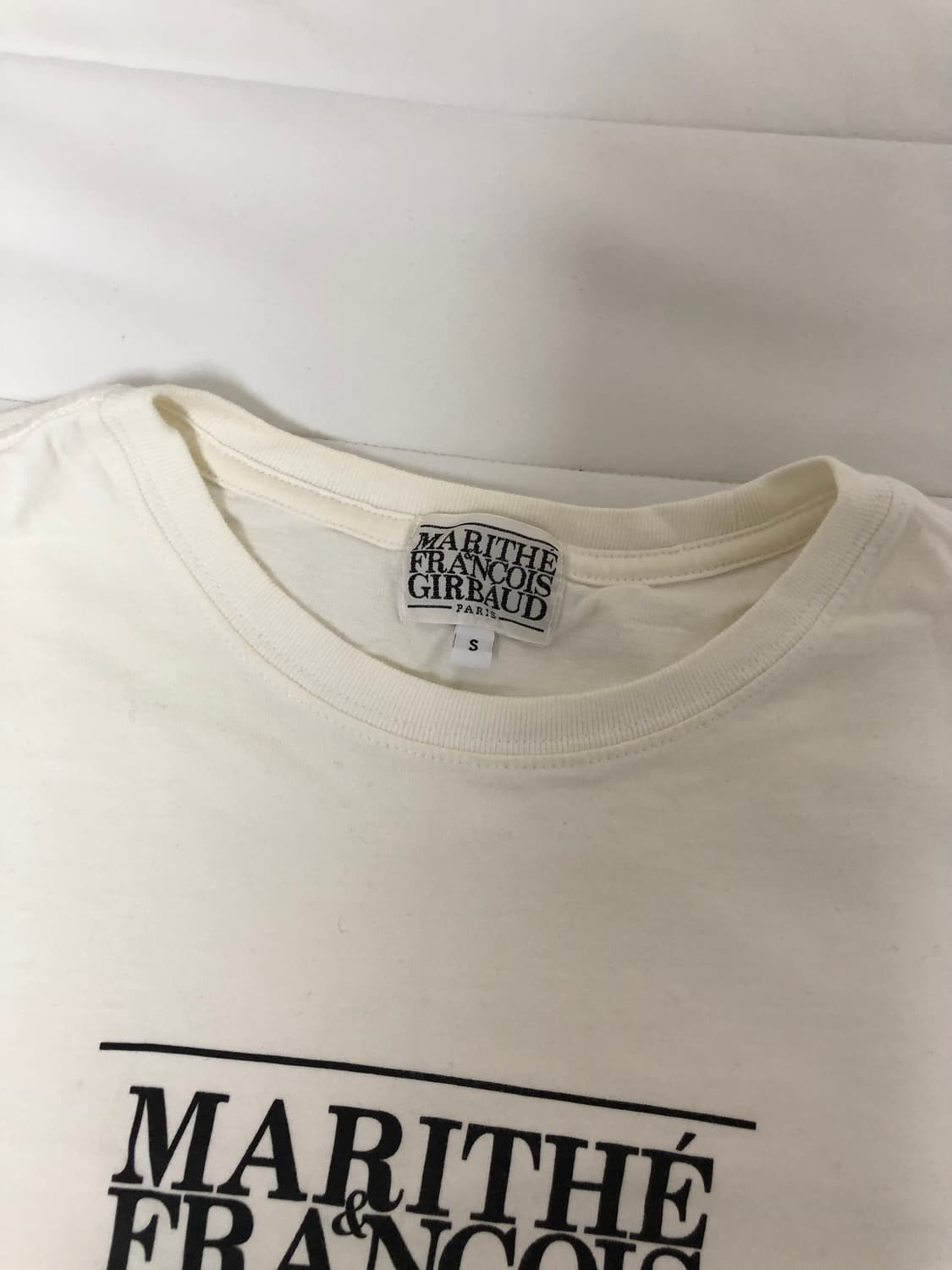 마리떼 반팔 화이트 s 상품이미지2