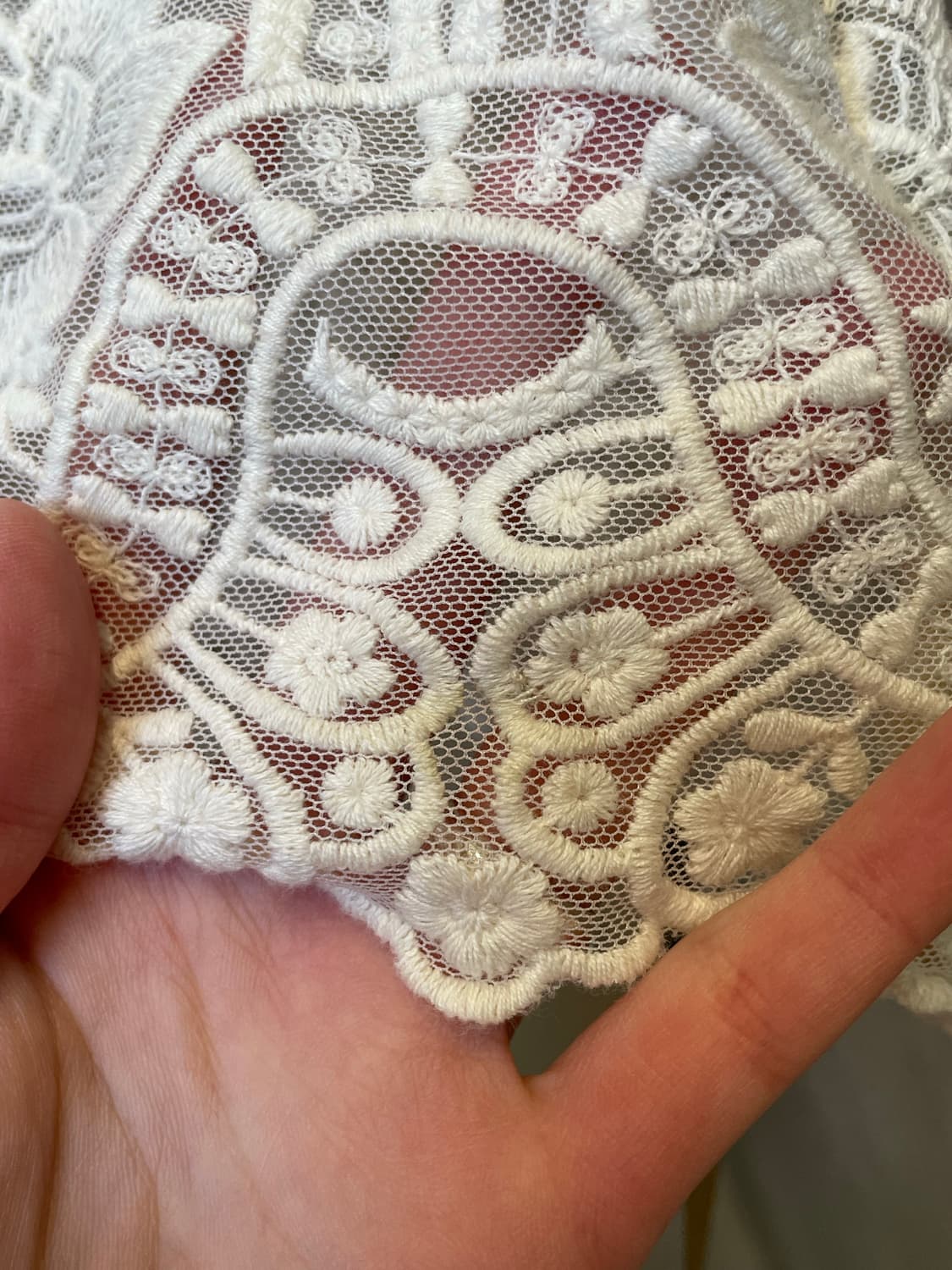 레이 빔즈 레이스 니트 상품이미지4