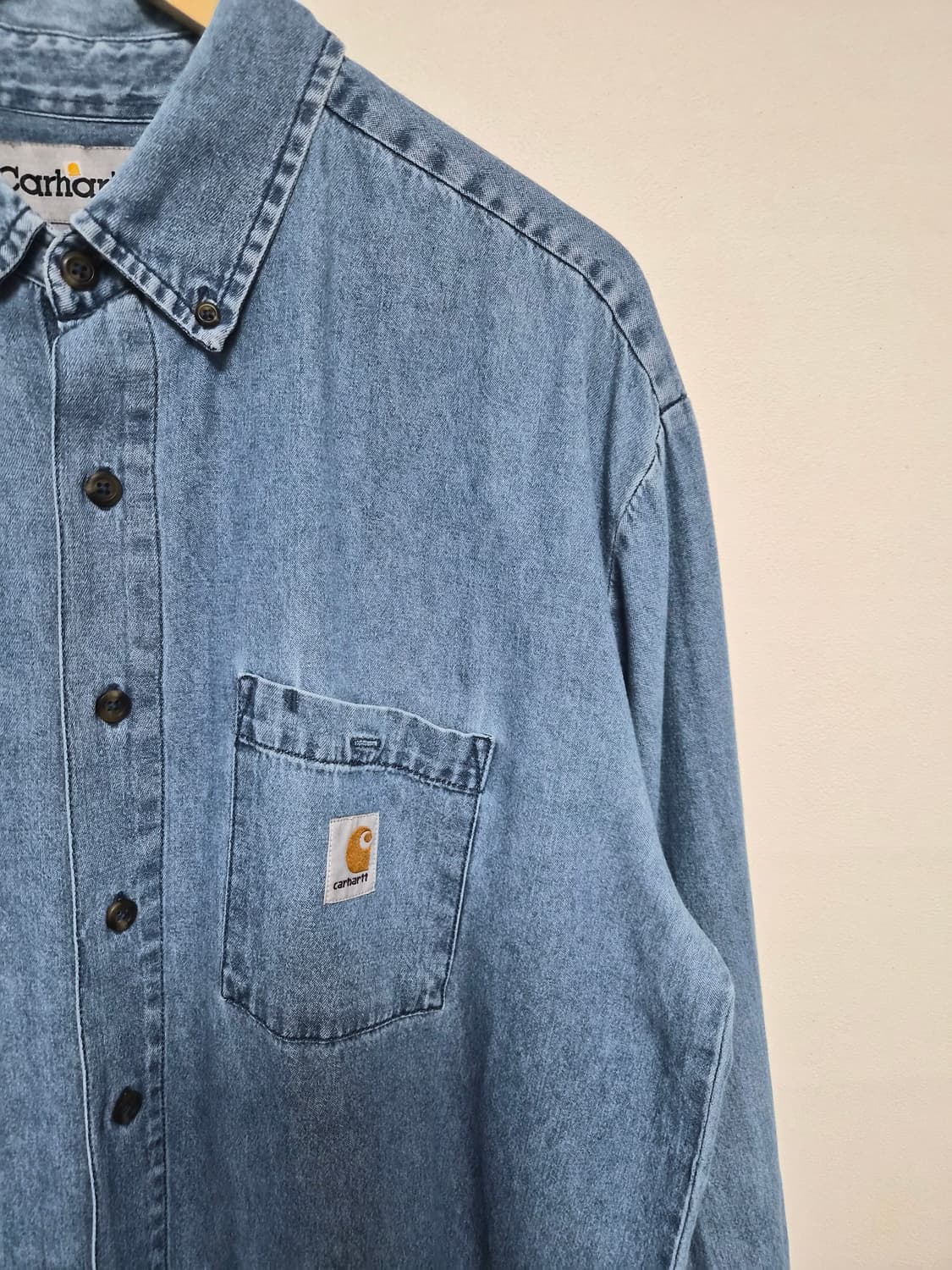 칼하트Carhartt 데님 셔츠 L사이즈 - S277 상품이미지3