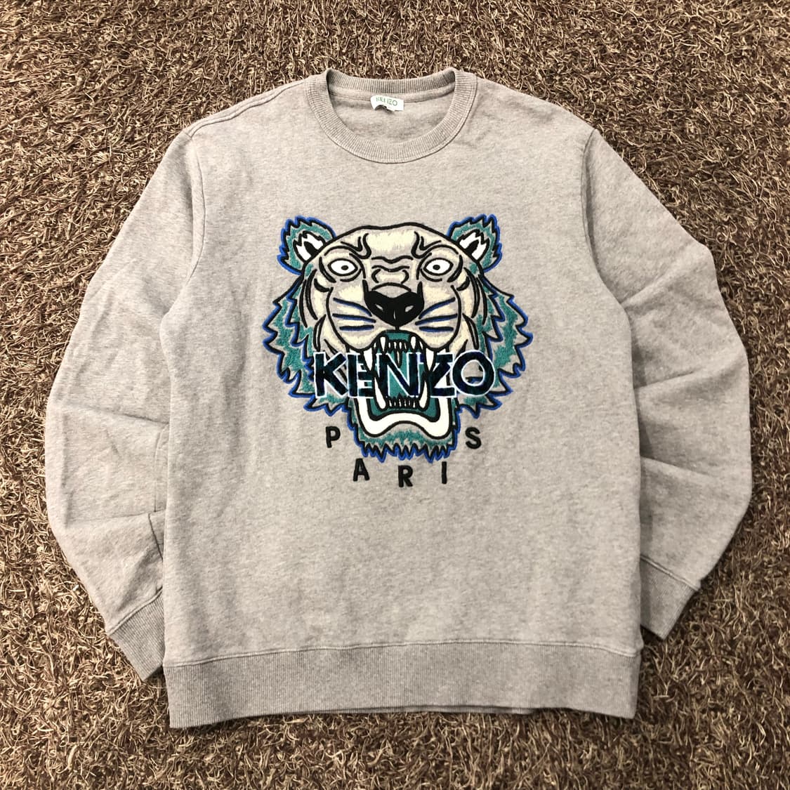 겐조 타이거 그레이 맨투맨 스웻셔츠 상품이미지1