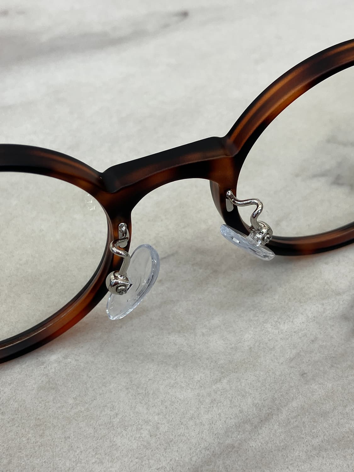 B59 HL 데미 라운드 뿔테 안경7671 상품이미지4