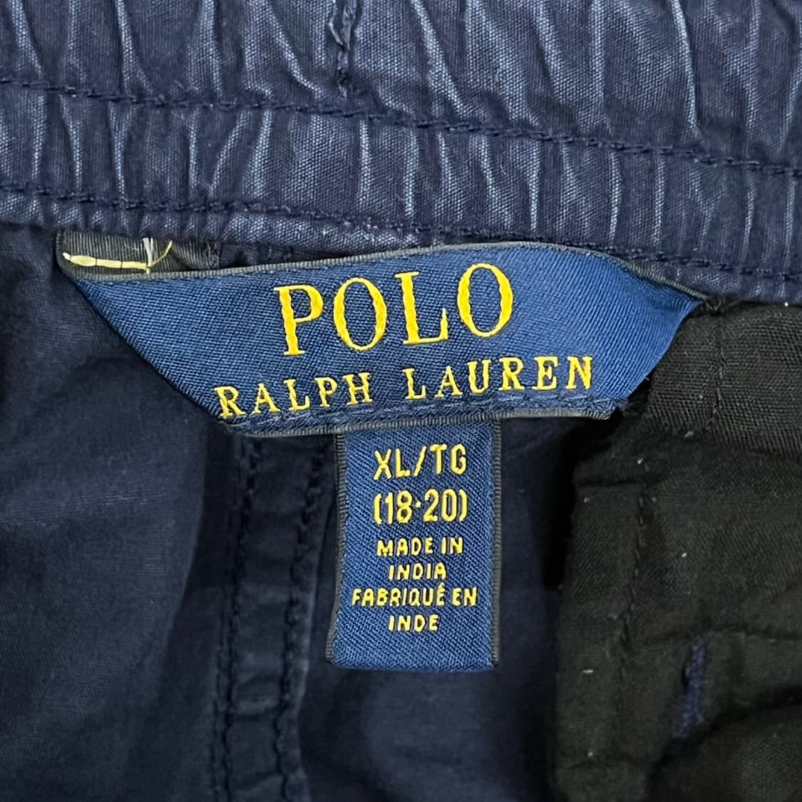 [정품/XL] 폴로 랄프로렌 네이비 밴딩 지퍼 포켓 바지 b16 상품이미지4