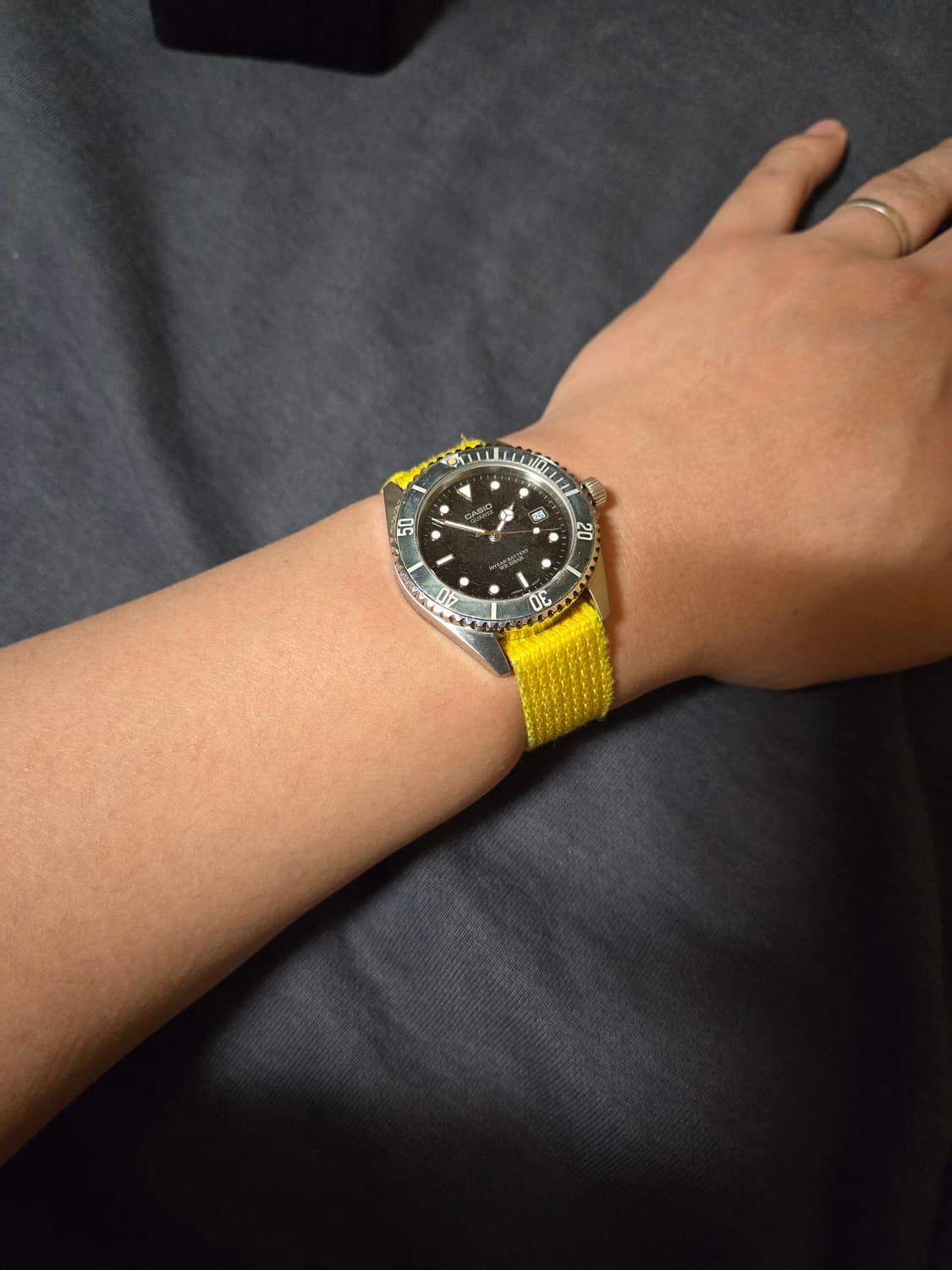 빈티지 카시오 서브마리너 고스트베젤 밀리터리/세이코/시티즌/해밀턴 상품이미지7