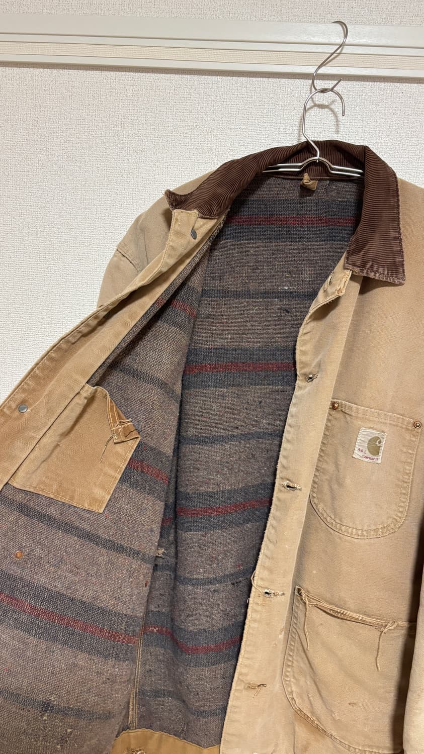 60s 칼하트 울블랭킷 초어자켓 44 상품이미지2