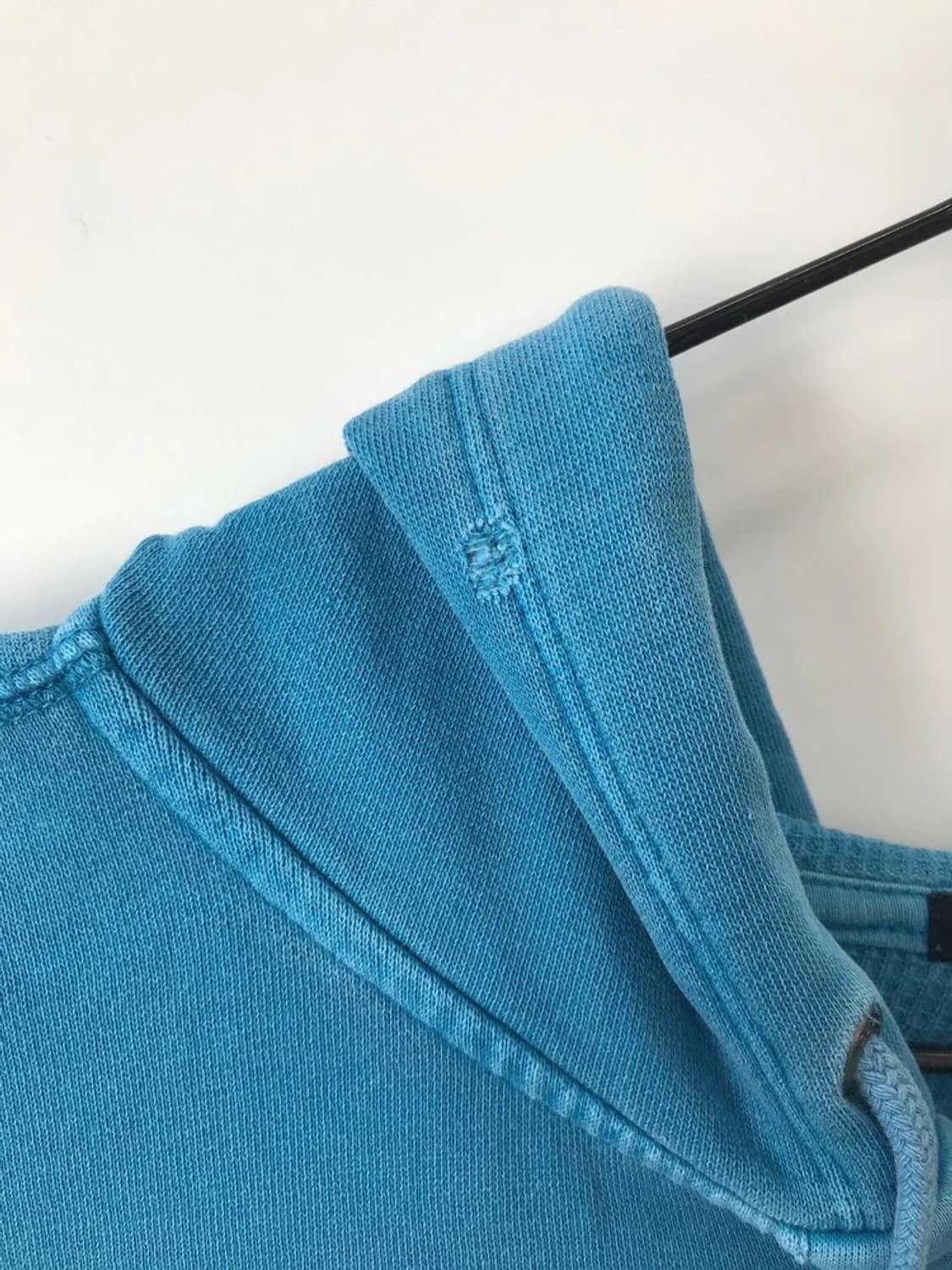 Gap Blue Henley Pullover Hoodie 상품이미지5