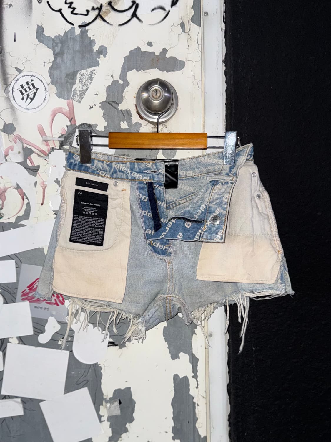 알렉산더왕 숏데님팬츠  상품이미지5