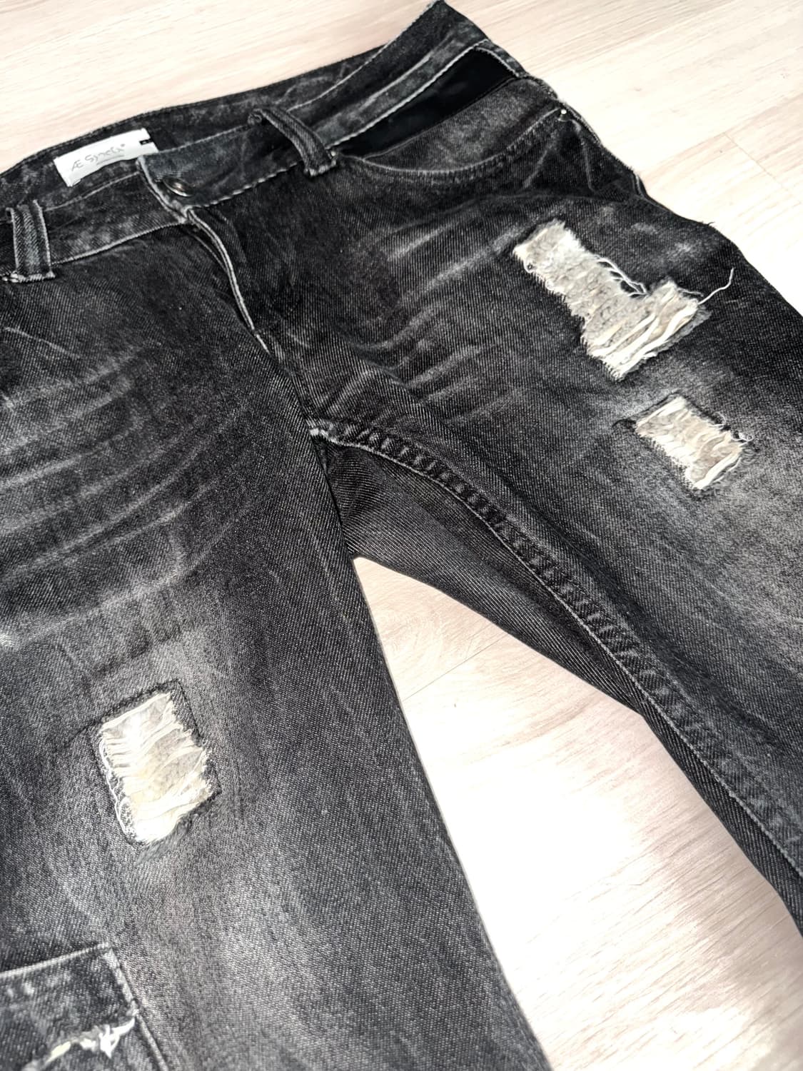 aesynctx scar boot cut pants 사이즈 M 상품이미지3