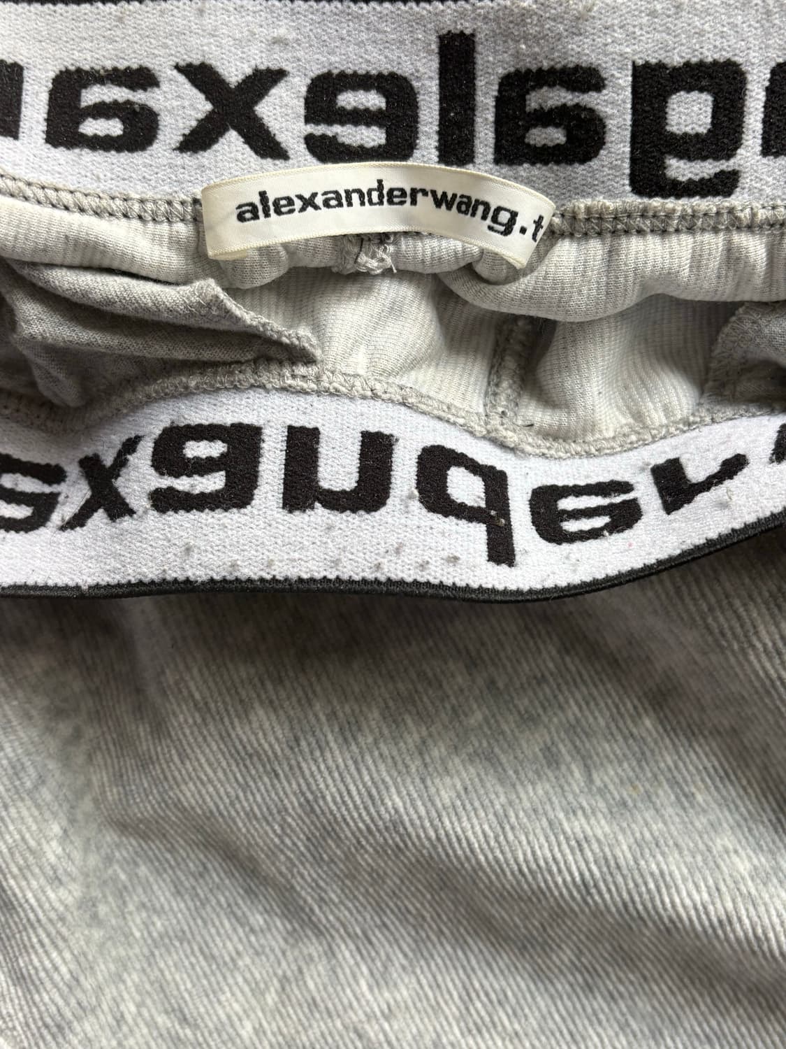 Alexanderwang.t Logo Elastic Jogger Pant 상품이미지2