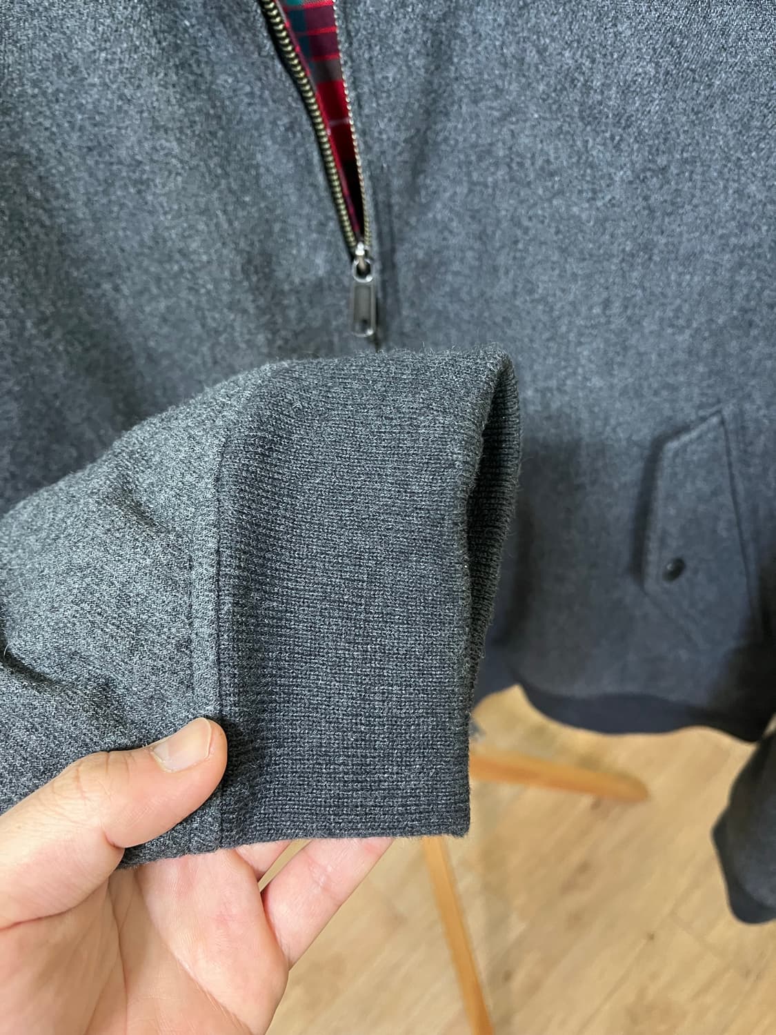 바라쿠타 g9 울 블루종 상품이미지8