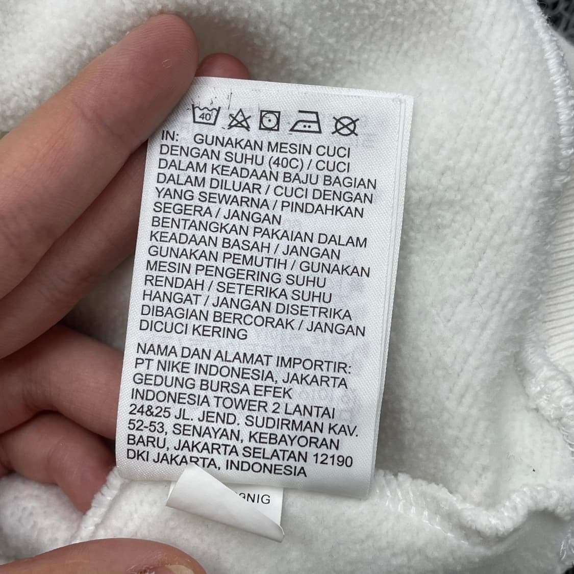 Nike 나이키 신형 스우시 스팰 자수로고 헤비스웻 상품이미지7