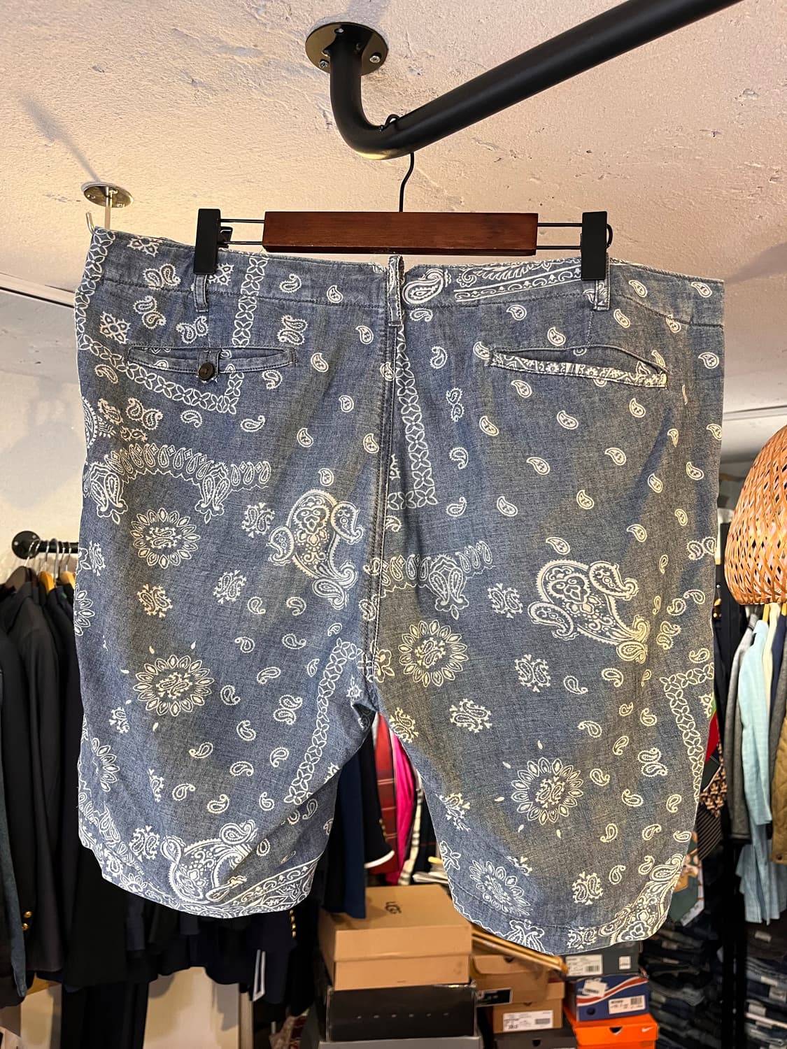 폴로 랄프로렌 페이즐리 코튼 쇼츠 34 상품이미지2