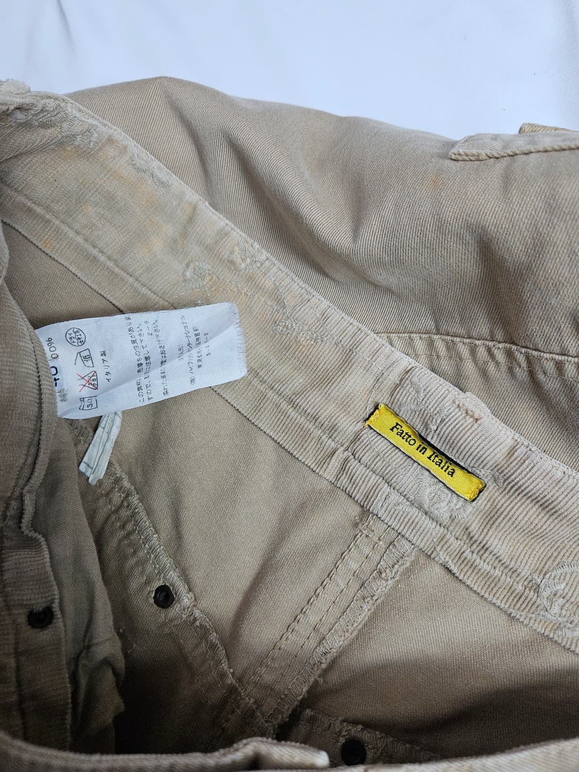 90s 브라젠트 BRAGENT 일본 이태리 카고팬츠 멀티포켓 빈티지 32 상품이미지5