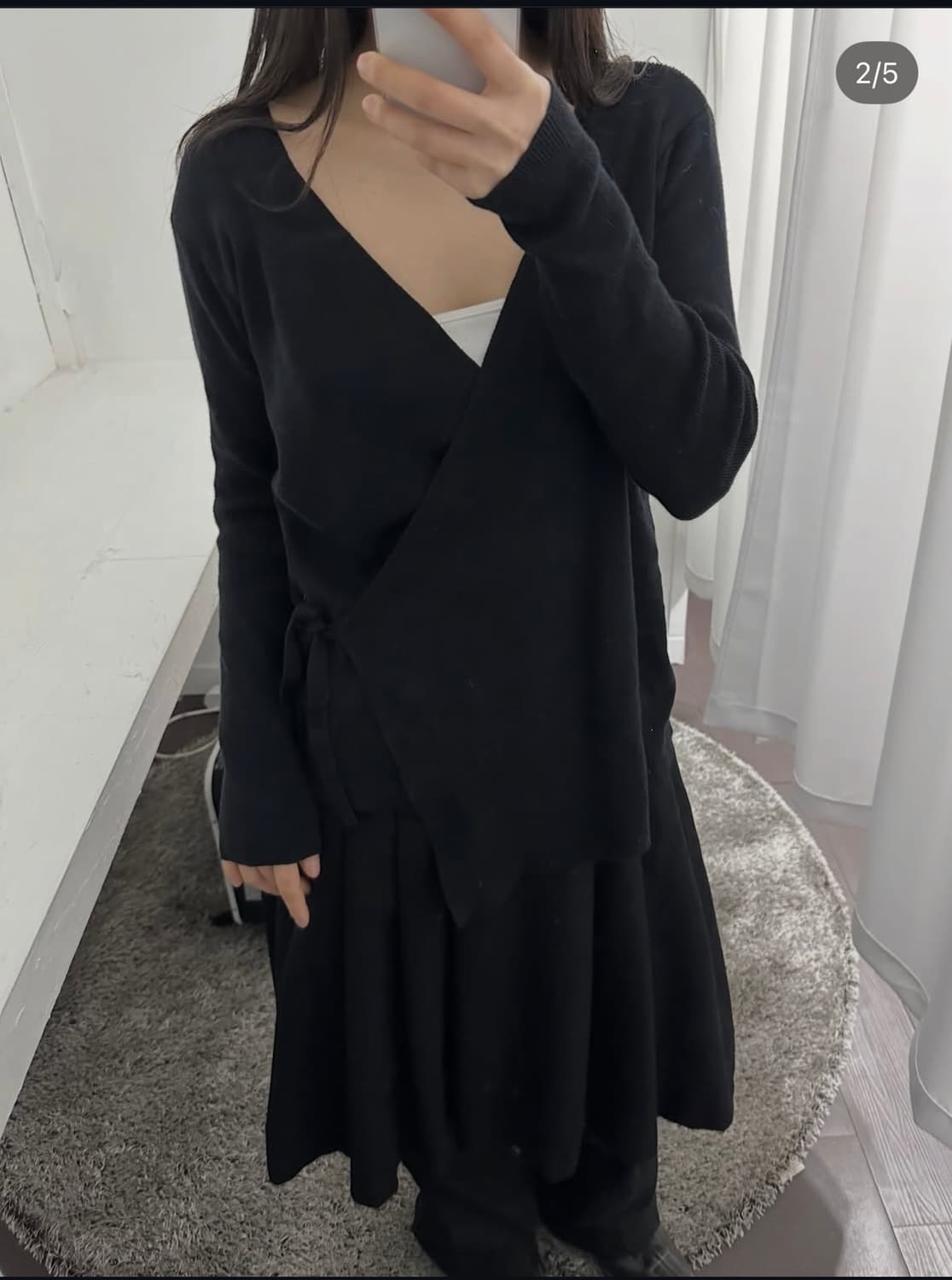 sense of place wrap knit top 상품이미지5