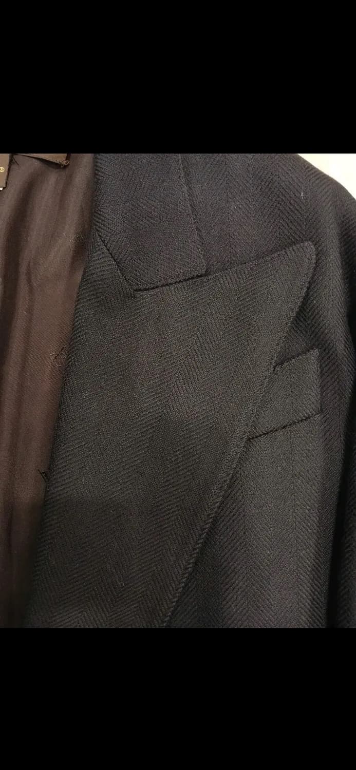 LOUIS VUITTON HARRINGBONE OVERSIZED COAT 상품이미지6