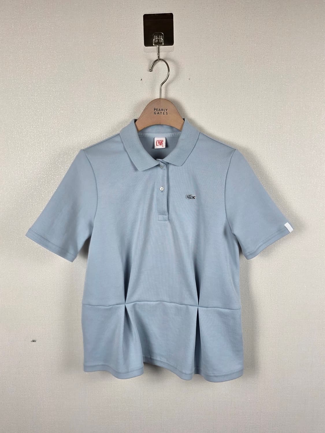 라코스테 LIVE 여성 페블럼 슬림핏 미니 피케 XS 상품이미지1