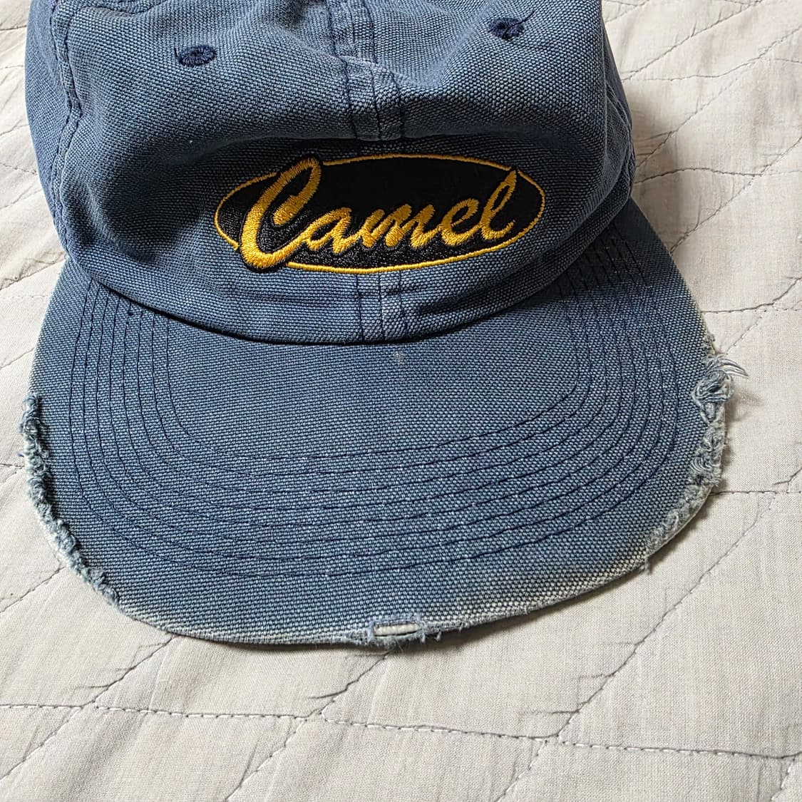 [OS] 빈티지 카멜 프로모 볼캡 ver. 트래쉬드 상품이미지2