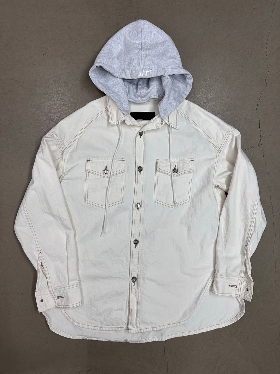 🔥 Juun.J 준지 18년도 후드 데님자켓 🔥 상품이미지4