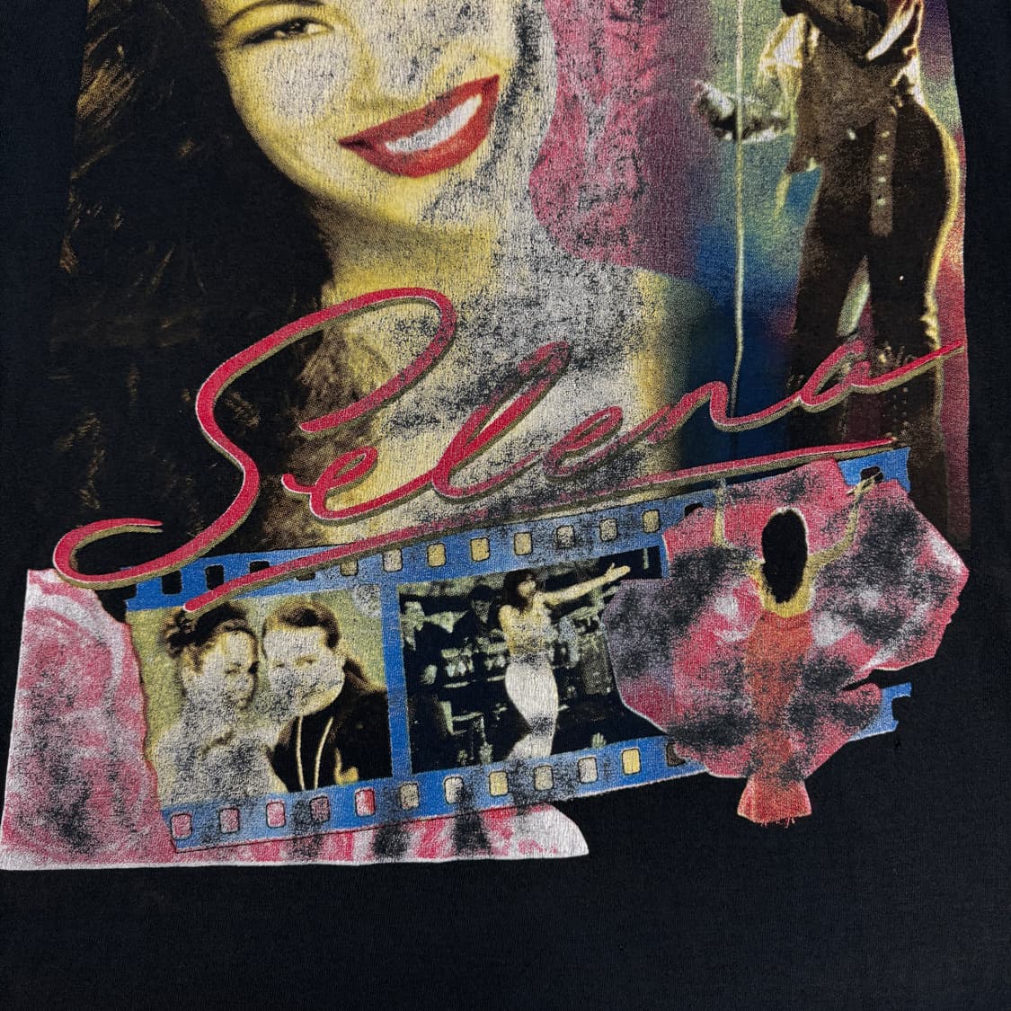 빈티지 90s Selena Memorial 셀레나 메모리얼 랩티셔츠 상품이미지5