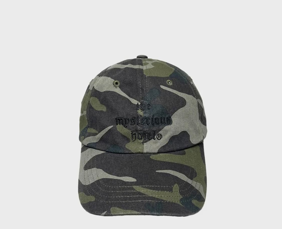 더미스테리어스호텔 로고 오버 핏 볼캡 상품이미지6