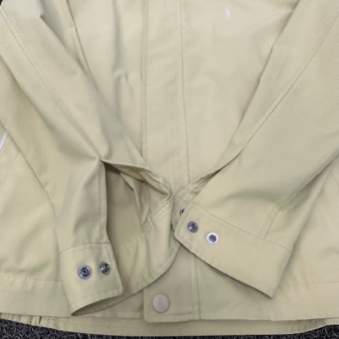 YSL 입생로랑 폴리쉘 블루종 자켓 95사이즈 상품이미지5