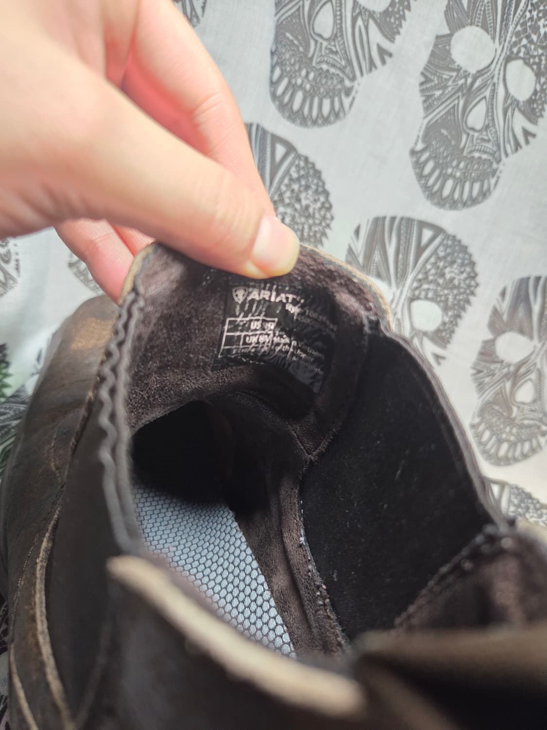 ARIAT 가죽 첼시 부츠 270 상품이미지7