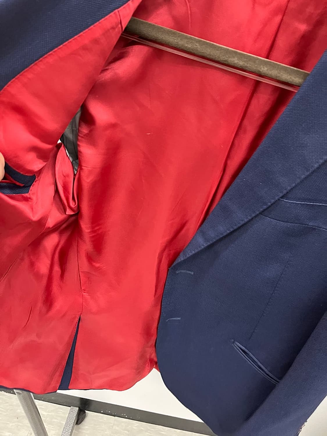 95-100) 수트서플라이 네이비 콤비자켓  상품이미지7