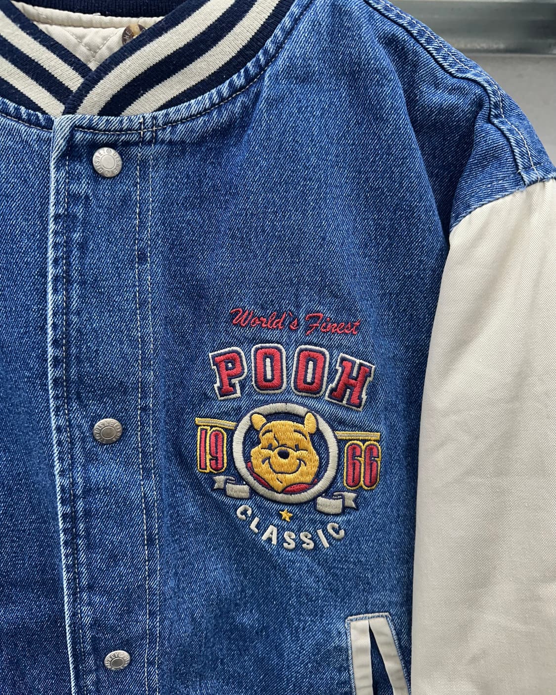 (S)90'S DISNEY 바시티 점퍼-M1173 상품이미지2