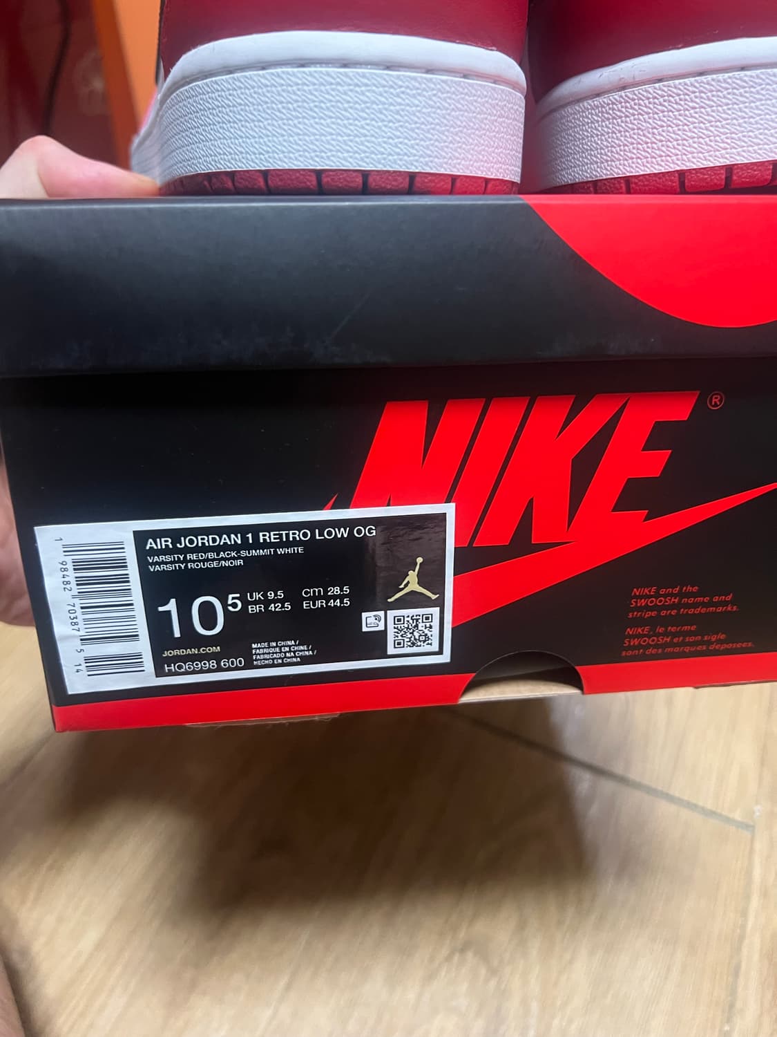 나이키 조던1 로우 시카고 285 상품이미지3