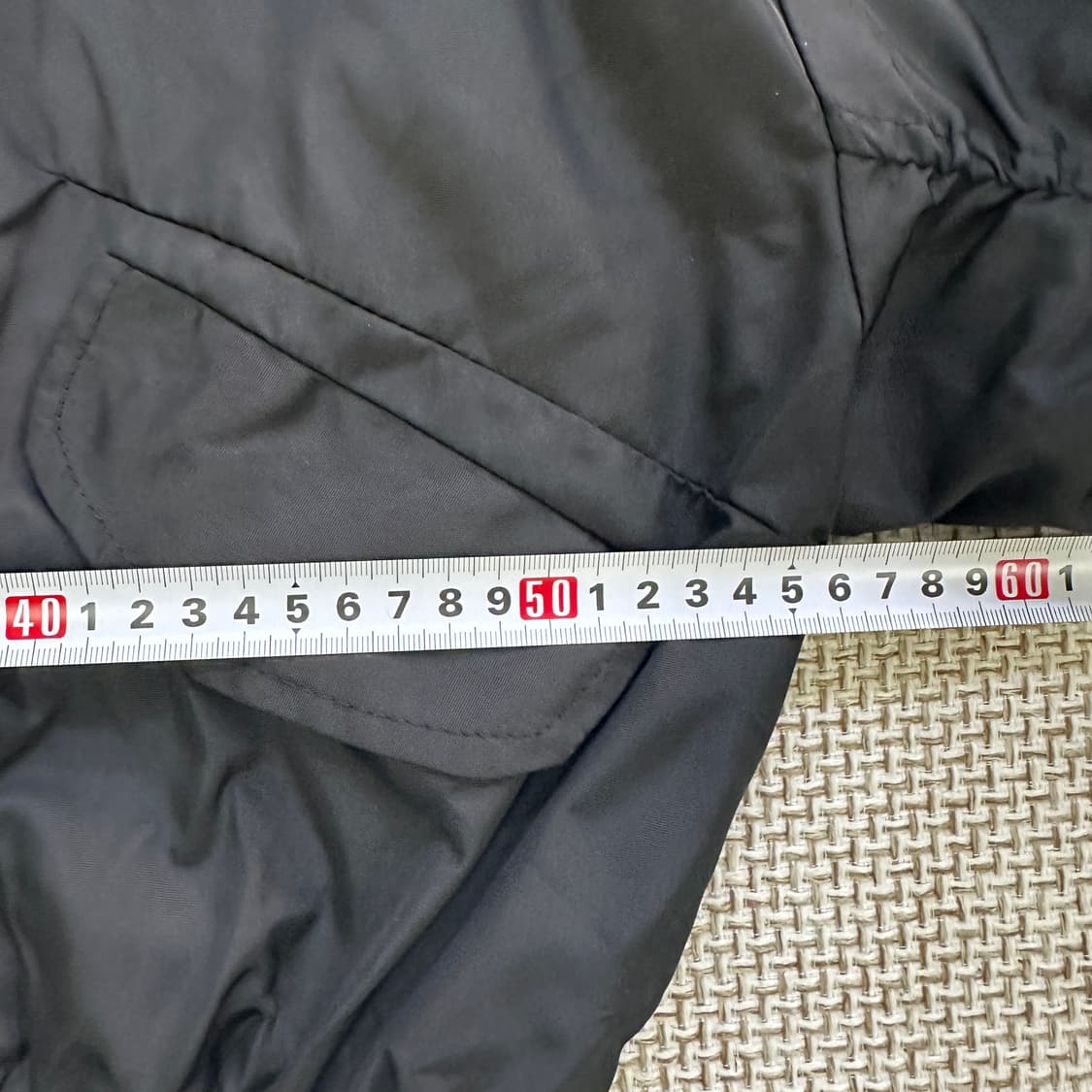 실측확인 TTER 봄버 항공 자켓 0508D 상품이미지6
