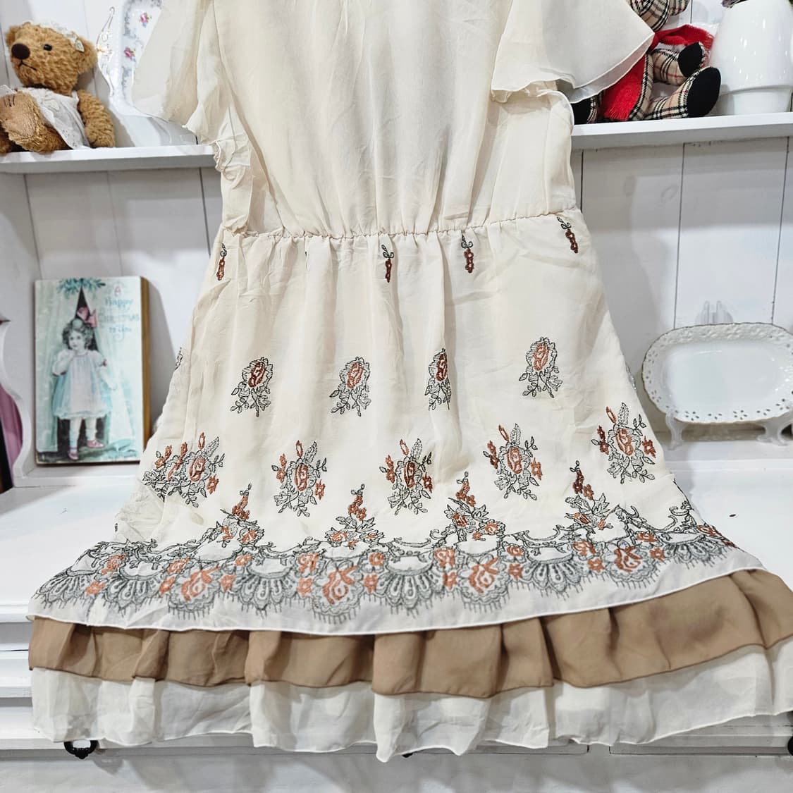 엑시즈팜(axes femme) 크로쉐 레이스 자수 원피스 상품이미지7