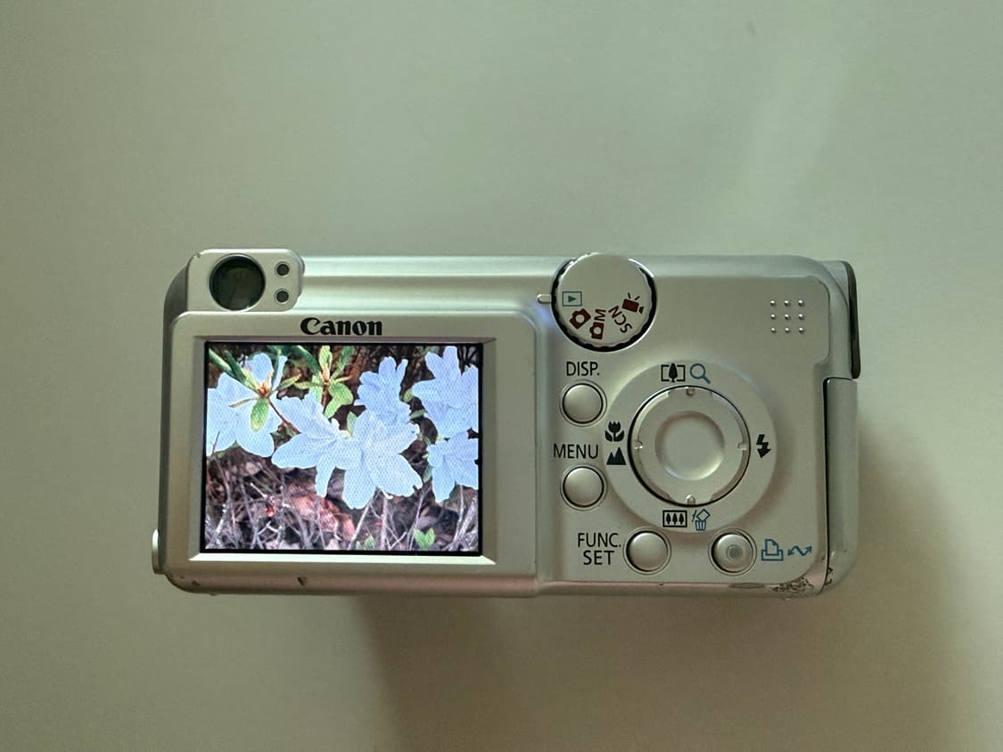 작례o) 캐논 파워샷 A460 Canon PowerShot 빈티지 디카 상품이미지5