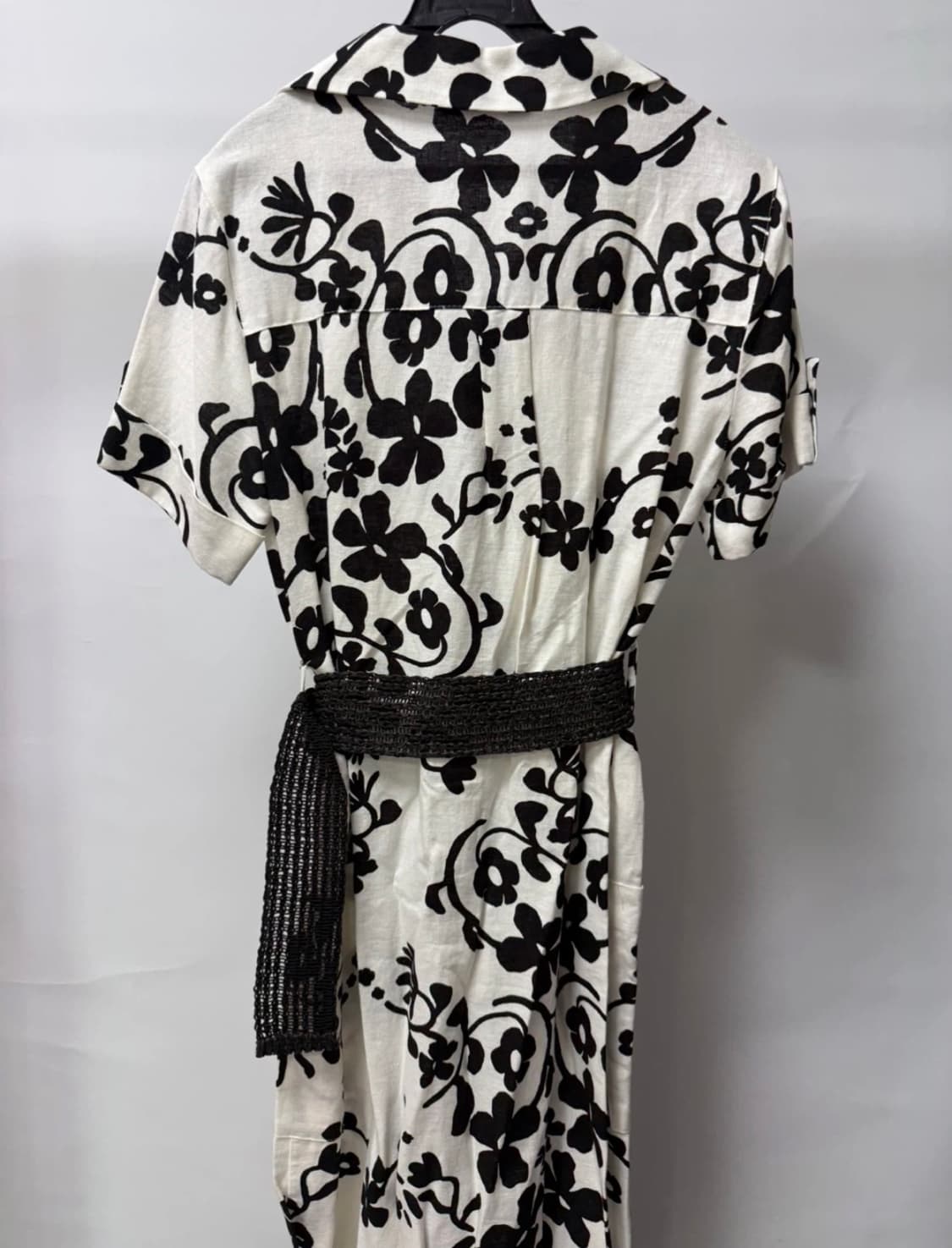 자라 플로럴 셔츠 원피스 (S) 상품이미지8