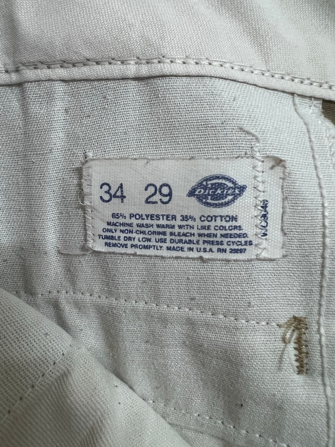 80~90s made in usa Dickies 팬츠(34x29) 상품이미지5